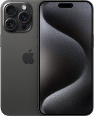 Apple iPhone 15 Pro 256GB Black Titanium (MTV13)