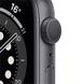 Apple Watch Series 6 40mm Space Gray Aluminum Case with Black Sport Band MG133 MG133UL/A