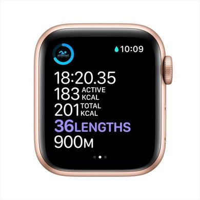 Apple Watch Series 6 44mm Gold Aluminum Case with Pink Sand Sport Band M00E3 M00E3UL/A
